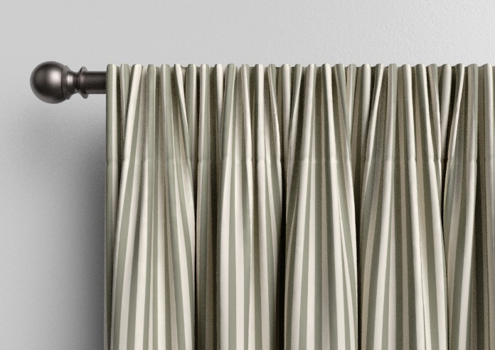 The British Stripe Co. Catherine, Chilterns No.1 - Made to Measure Curtains - Image 9